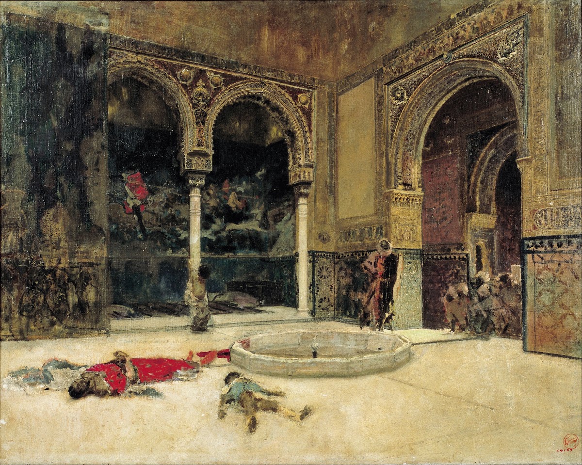 The Slaying of the Abencerrajes circa 1870