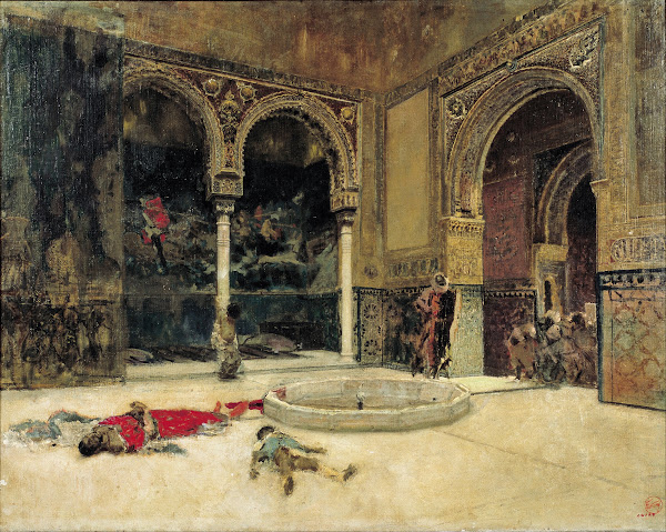 The Slaying of the Abencerrajes circa 1870