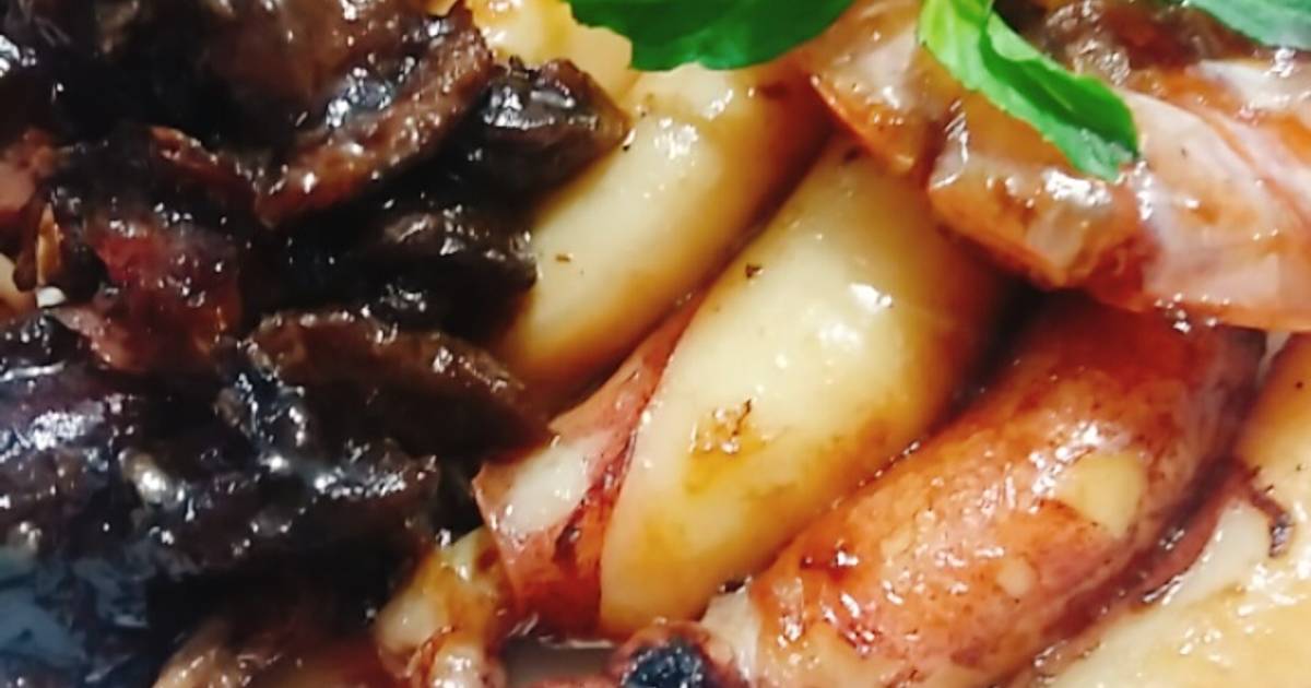 Mực chiên mắm me