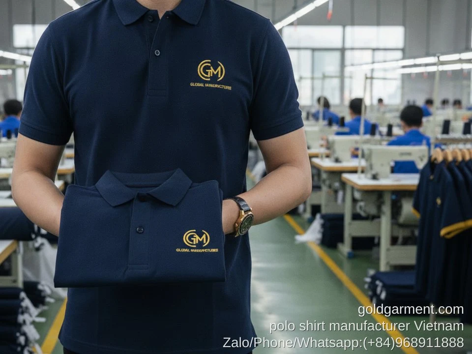 Polo Shirt OEM Manufacturing in Vietnam: The Complete Buyer's Guide - Gold Garment Vietnam