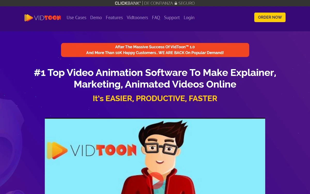 Captura de Vidtoon