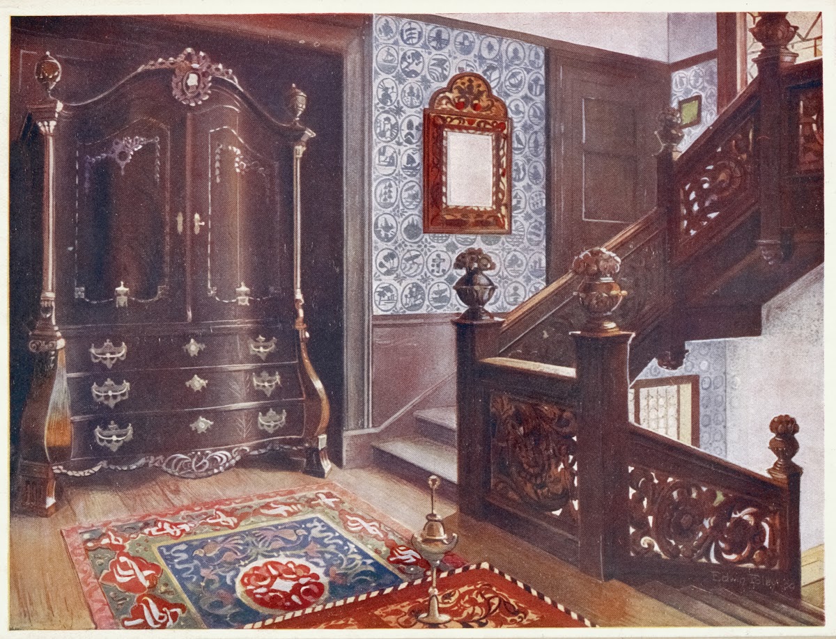 Carved walnut bombé armoire with chased mounts 1910   1911