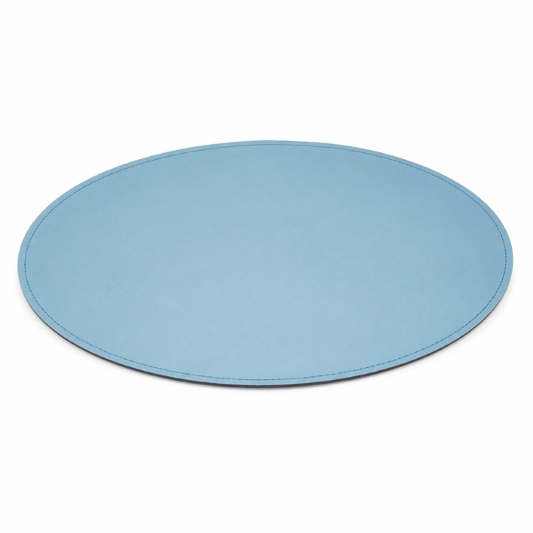 Mantel individual ovalado de plástico Kennedy Home Collection™ 30x45 cm color azul
