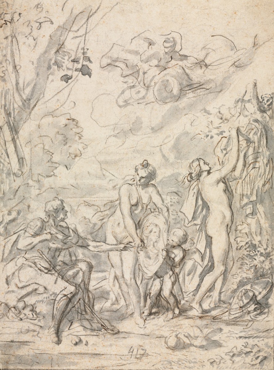The Judgment of Paris c 1740 1750