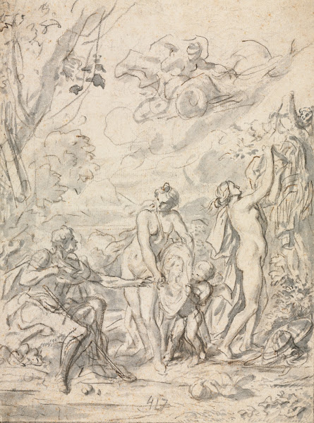 The Judgment of Paris c 1740 1750
