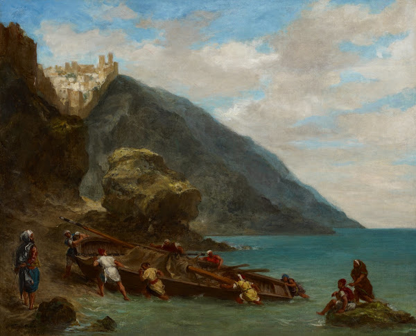 View of Tangier from the Seashore 18561858