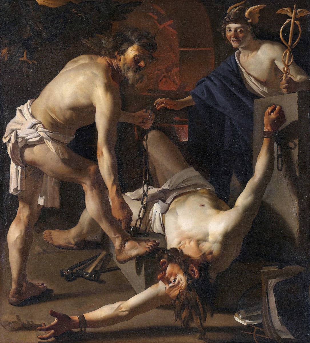 Prometheus Being Chained By Vulcan 1623