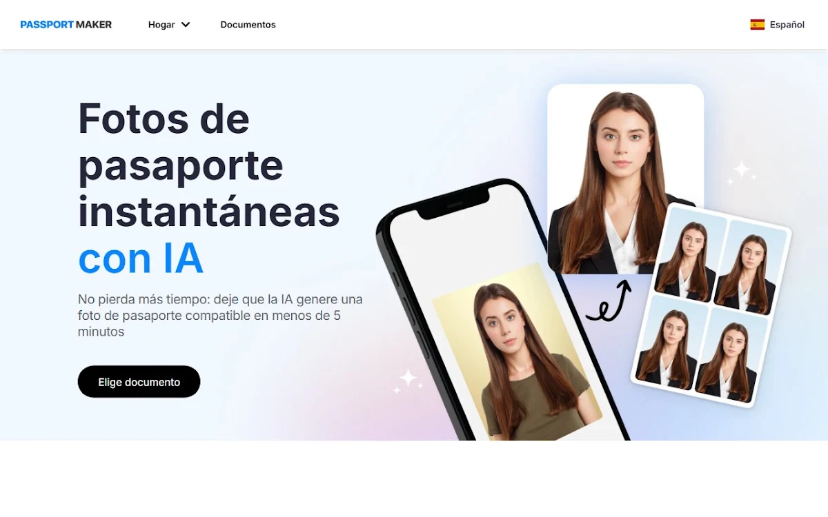 Captura de Passport Maker