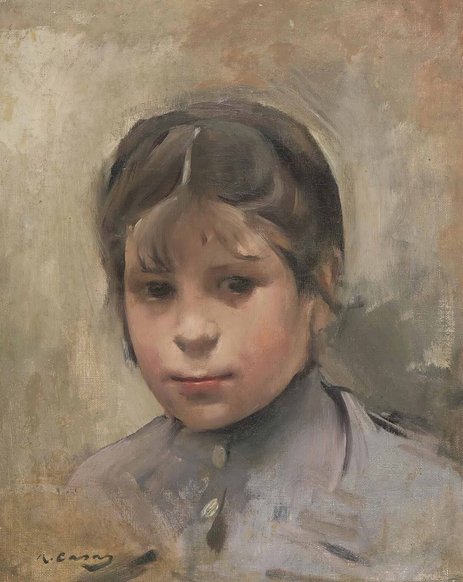Niña Portrait Of A Girl