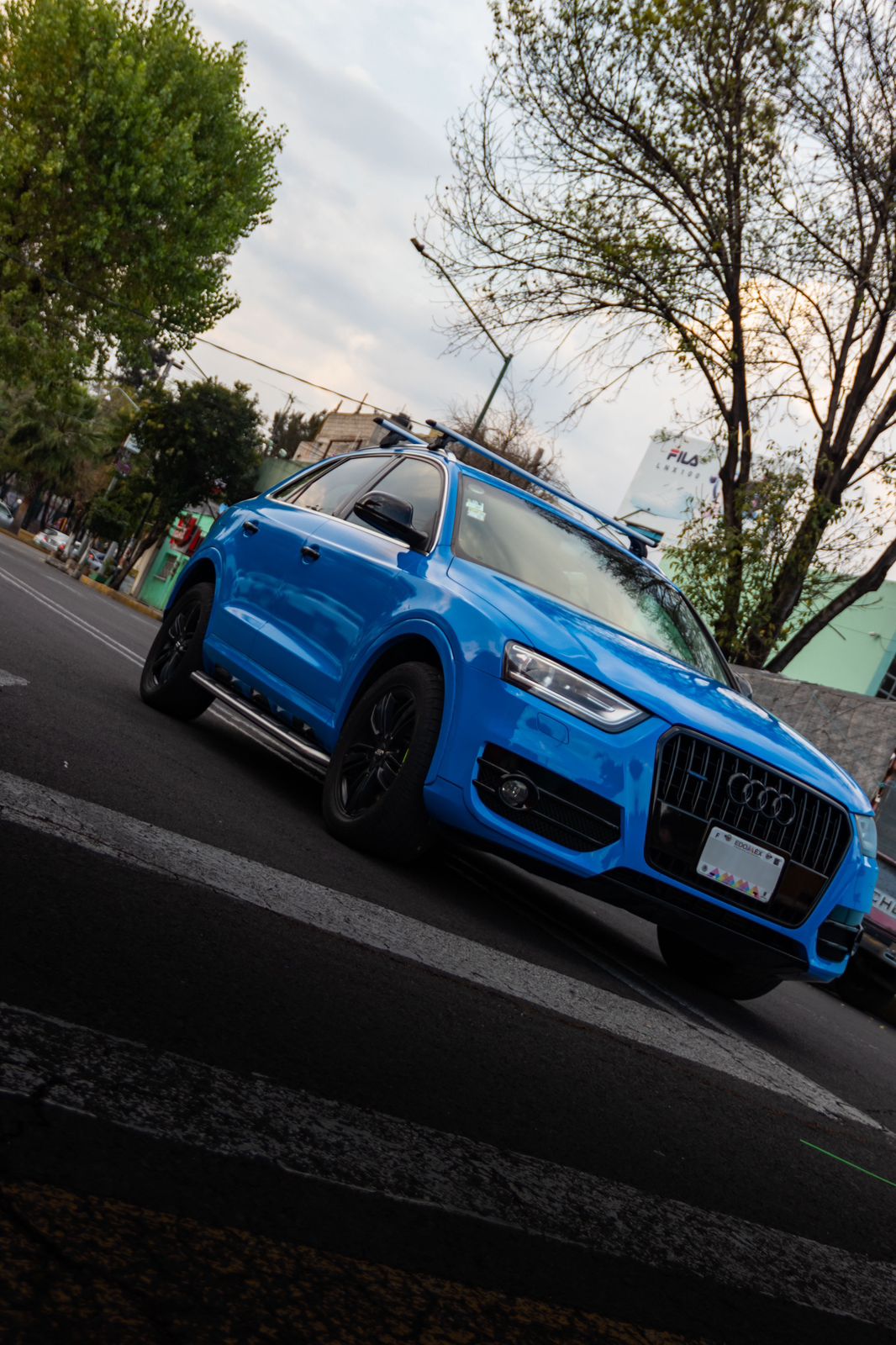Audi Q3 · Azul