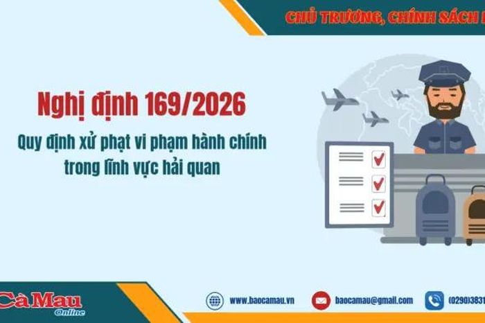 Nghị định hải quan về xuất nhập cảnh - Báo Cà Mau