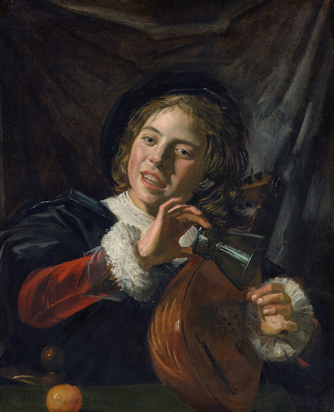 Boy With A Lute Ca 1625
