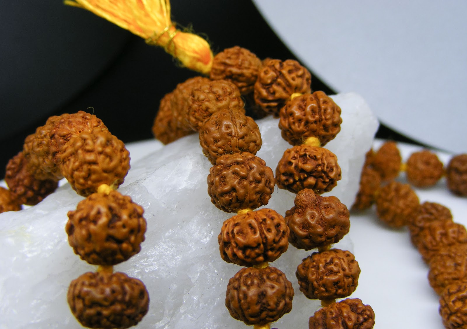 Natural Rudraksha Mala 7–7.5 MM 