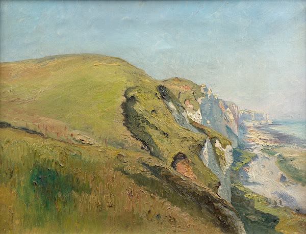 Les falaises de la côte dAlbâtre dans le pays de Caux 1914