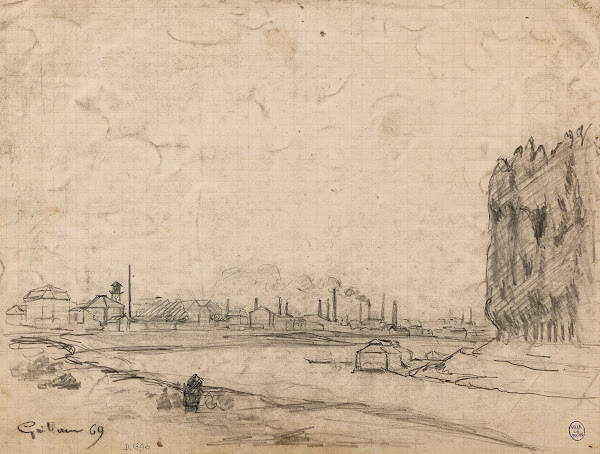 Usines Les Forges à Ivry 1869