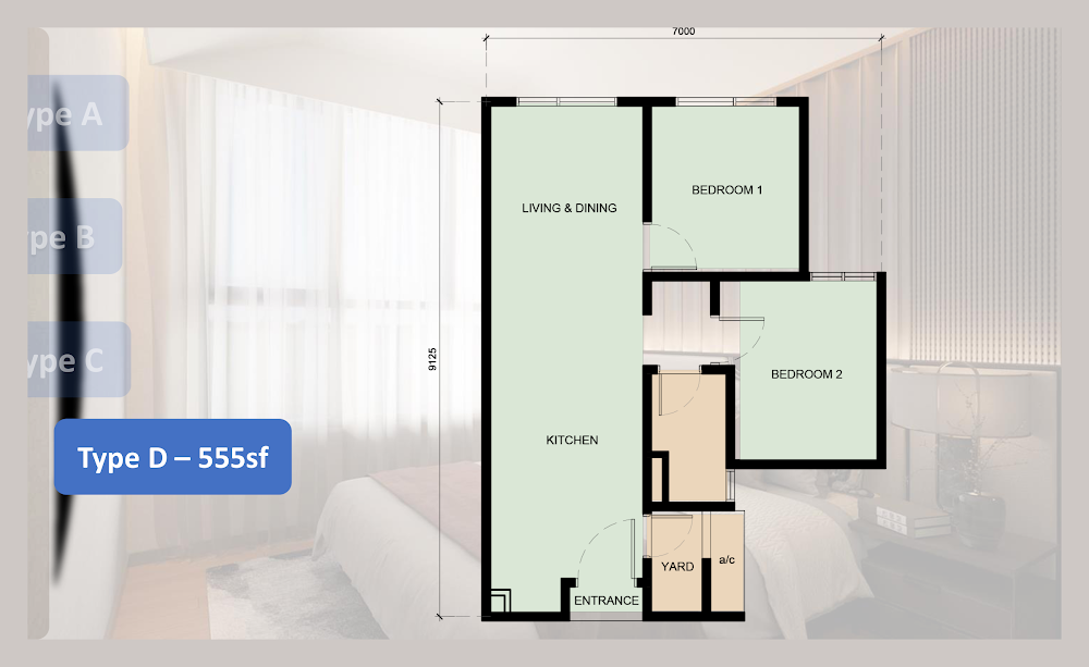 Laverra Seri Damansara Residences 户型图
