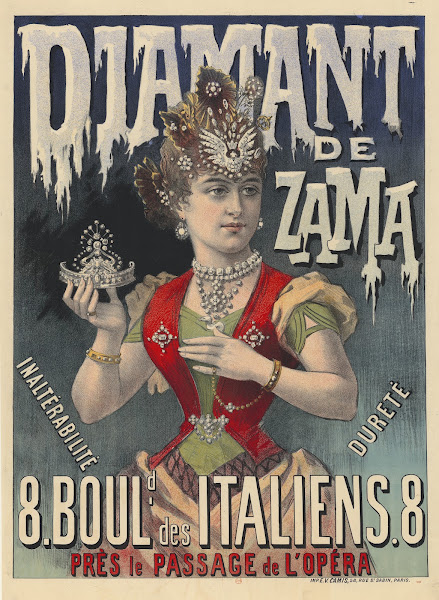 Diamant de Zama inaltérable dureté 8 boulevard des italiens près le Passage de l