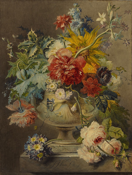 Bouquet of Flowers in a Vase after 1802