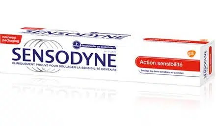 DENT SENSODYNE ACTION SENSIBILITE