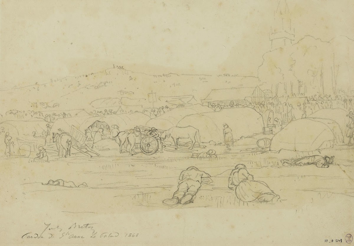 Pardon de Sainte Anne la Palud 1868