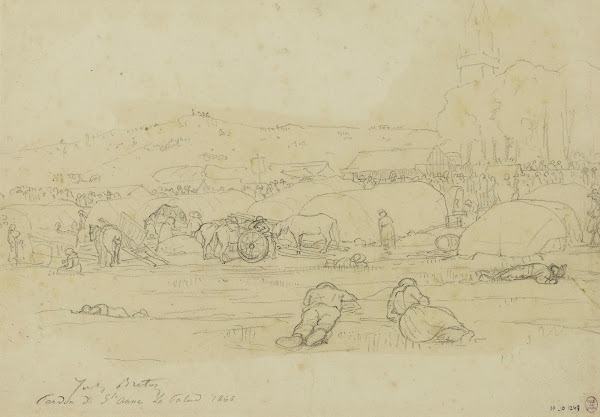 Pardon de Sainte Anne la Palud 1868