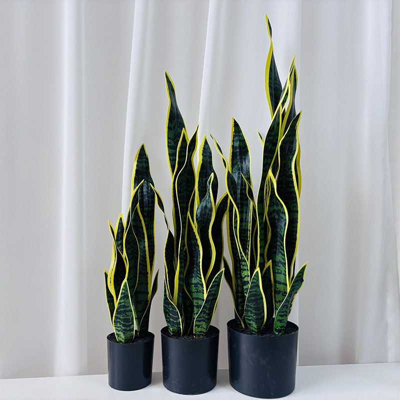 Kunstpflanze Sansevieria, 50 cm, PE