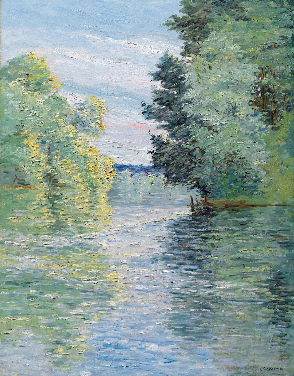 Le Petit bras de la Seine à Argenteuil 1890