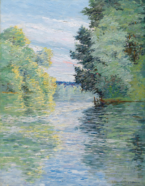 Le Petit bras de la Seine à Argenteuil 1890