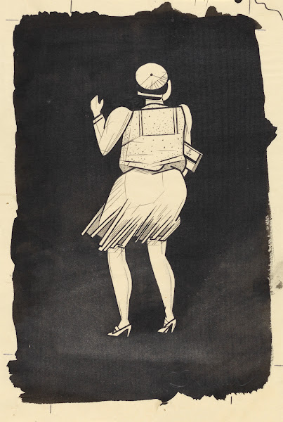 Ohne Titel Frauenfigur ca 1933