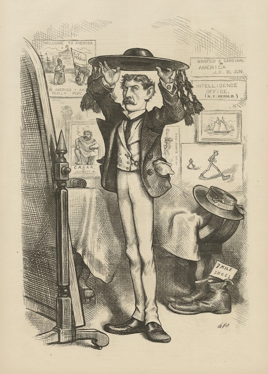 Who ought to have the cardinals hat in America 1874
