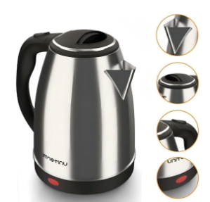 Chaleira Elétrica Rápida de Inox 1.8 Litros