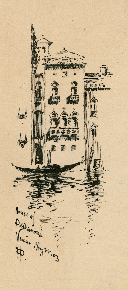 House of Desdemona Venice 1903