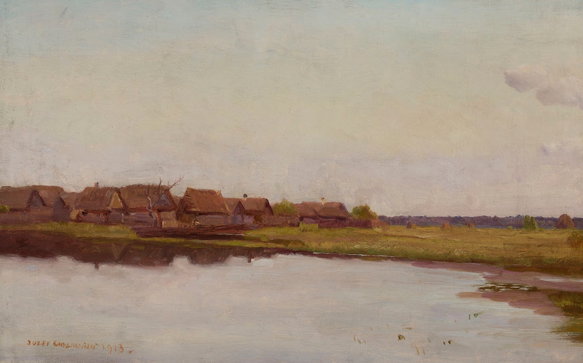 Village by the Water 1913