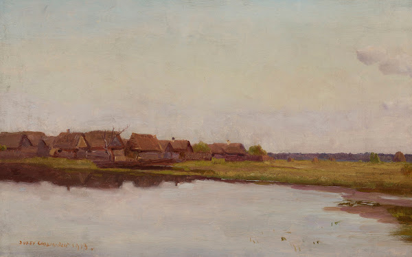 Village by the Water 1913