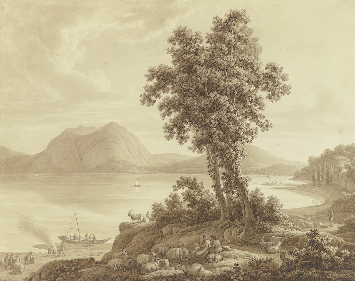 Ansicht Des Lago Maggiore 1791