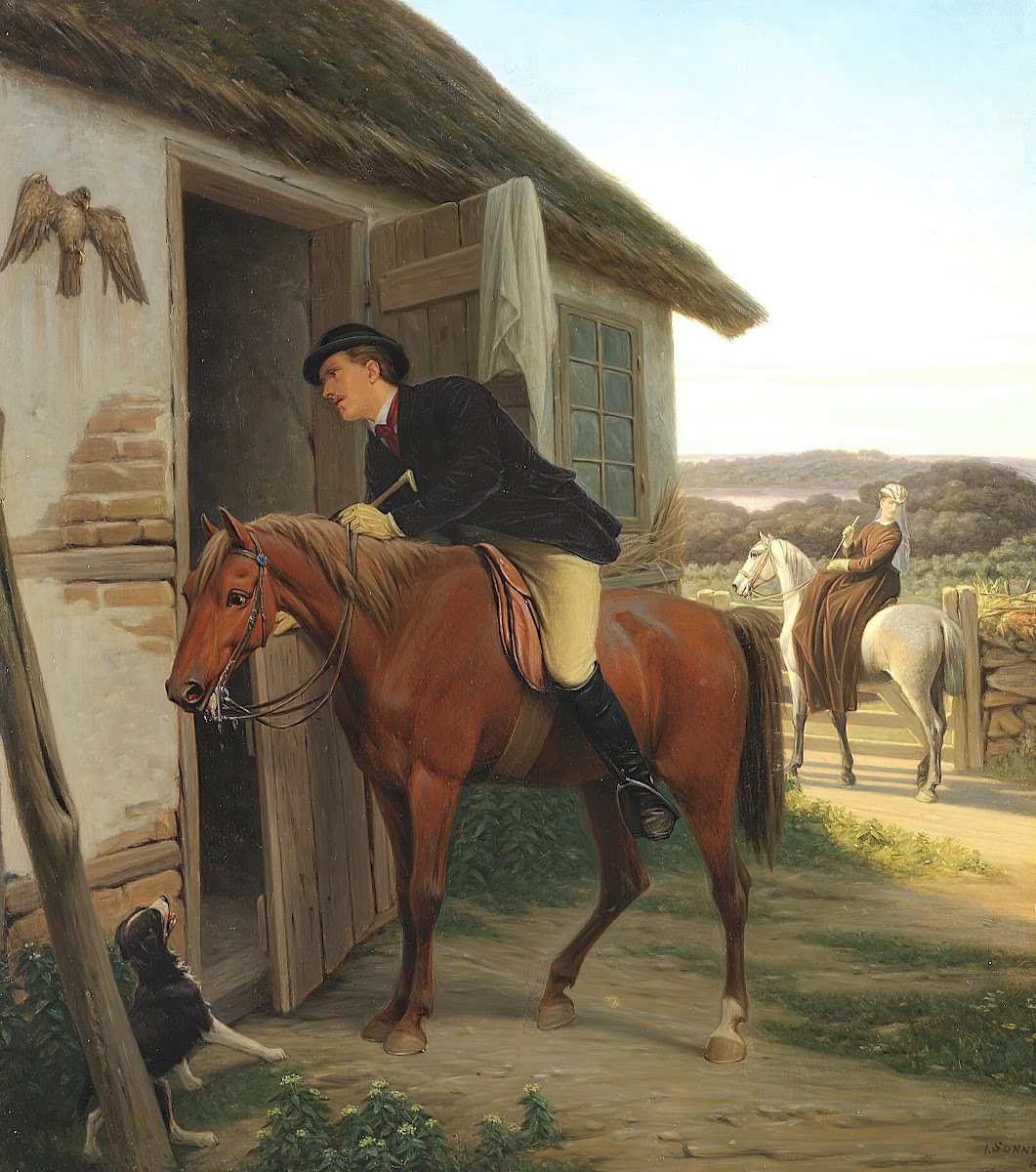 På en ridetur Nøglen til leddet 1870