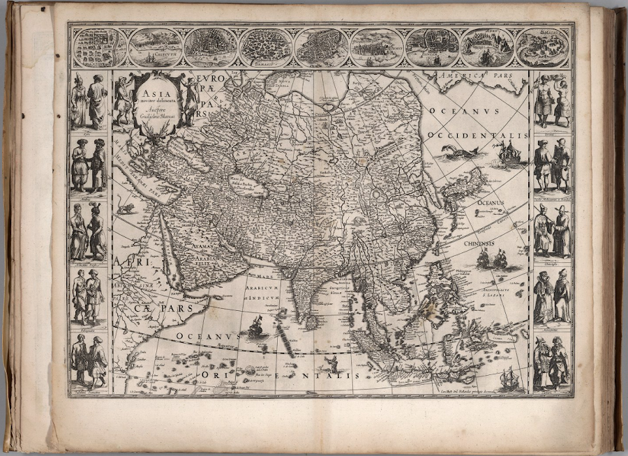 1630_Asia noviter delineata