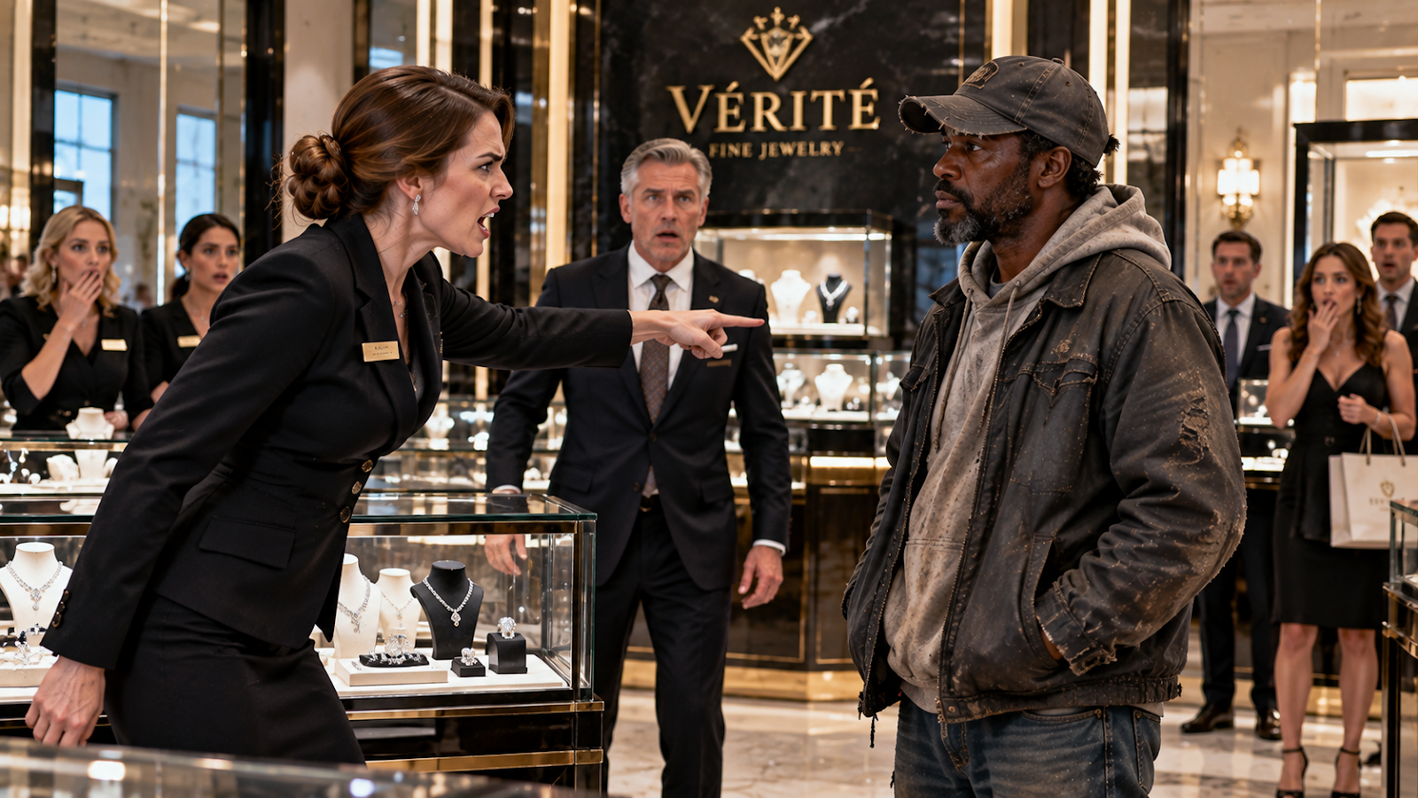 She Told A Black Man In Worn Clothes To Leave The Luxury Jewelry Store Then The Manager Revealed He Was The Owner