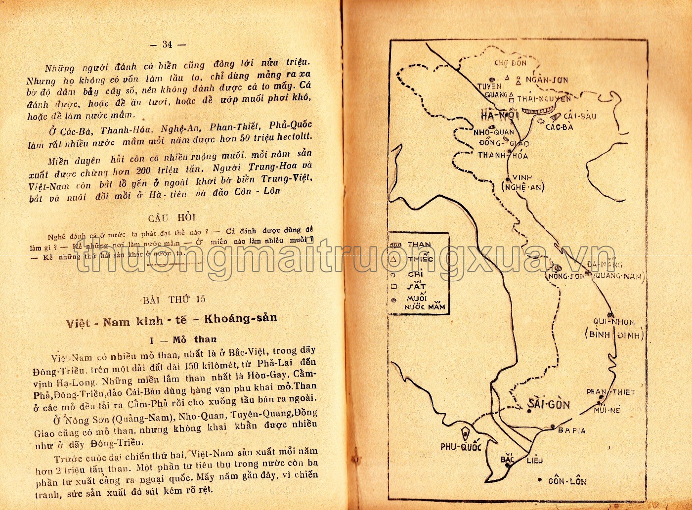 Địa lý lớp nhất bậc tiểu học (1951) - Trang 21