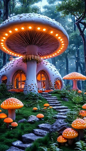 Mushroom Digital Art Picture
