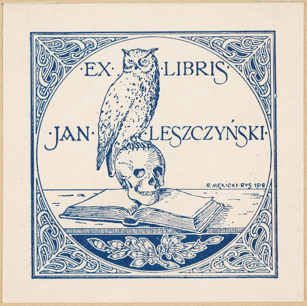 Ekslibris Jana Leszczyńskiego 1912