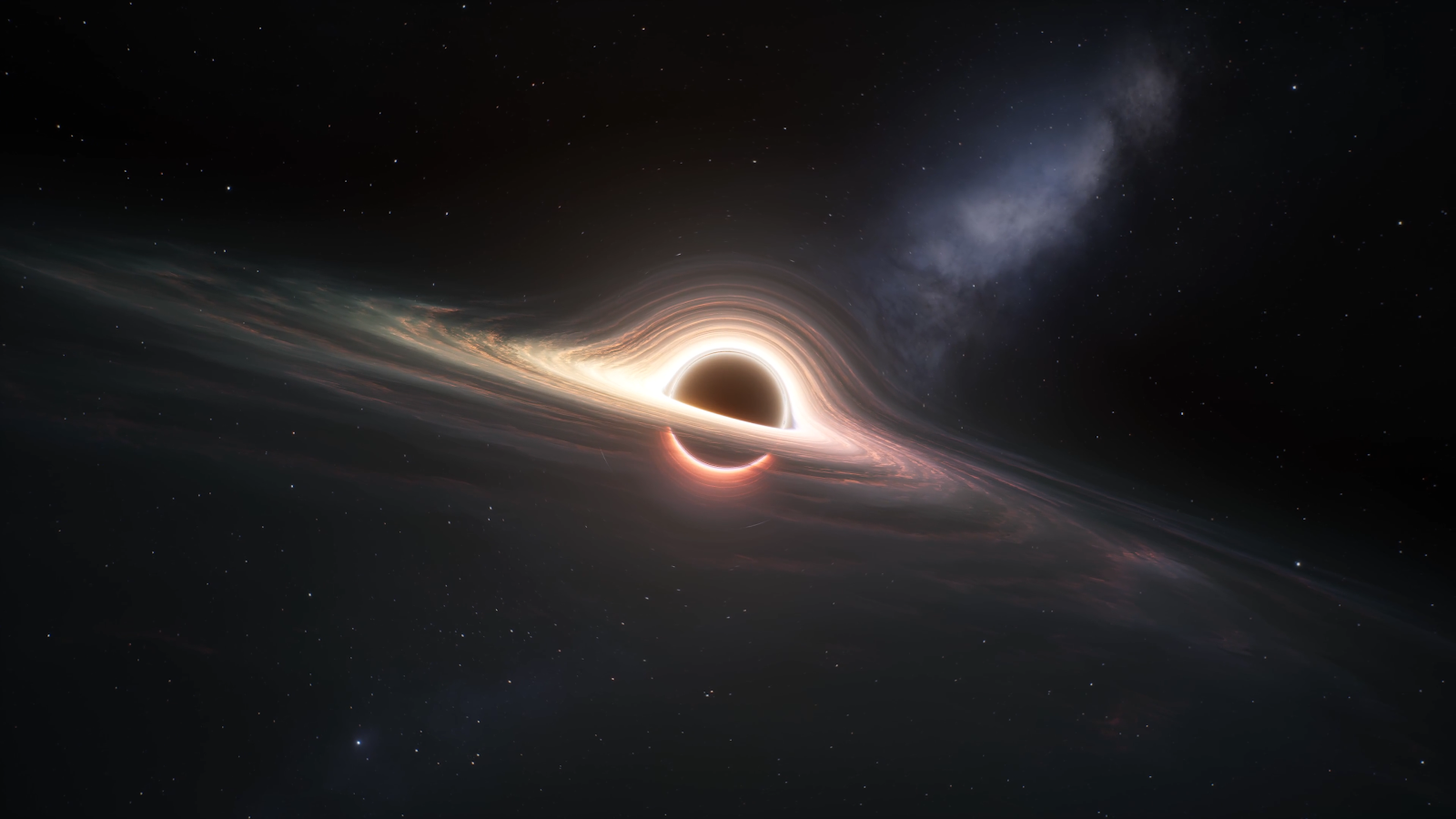 Gargantua Black Hole in Space - Space Digital Art 4K Wallpaper (3840x2160)
