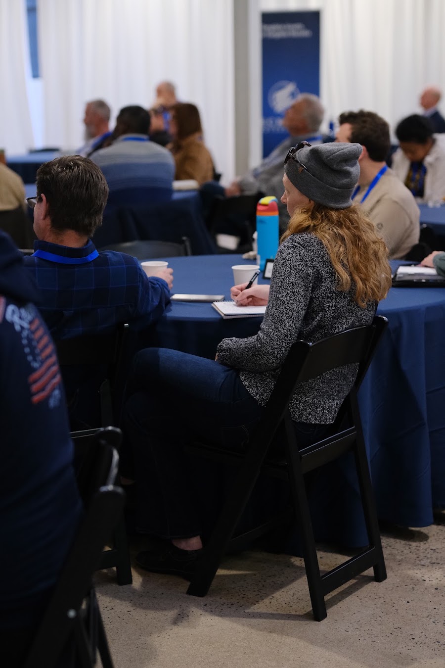 Tables of attendees at Colorado RE•CON