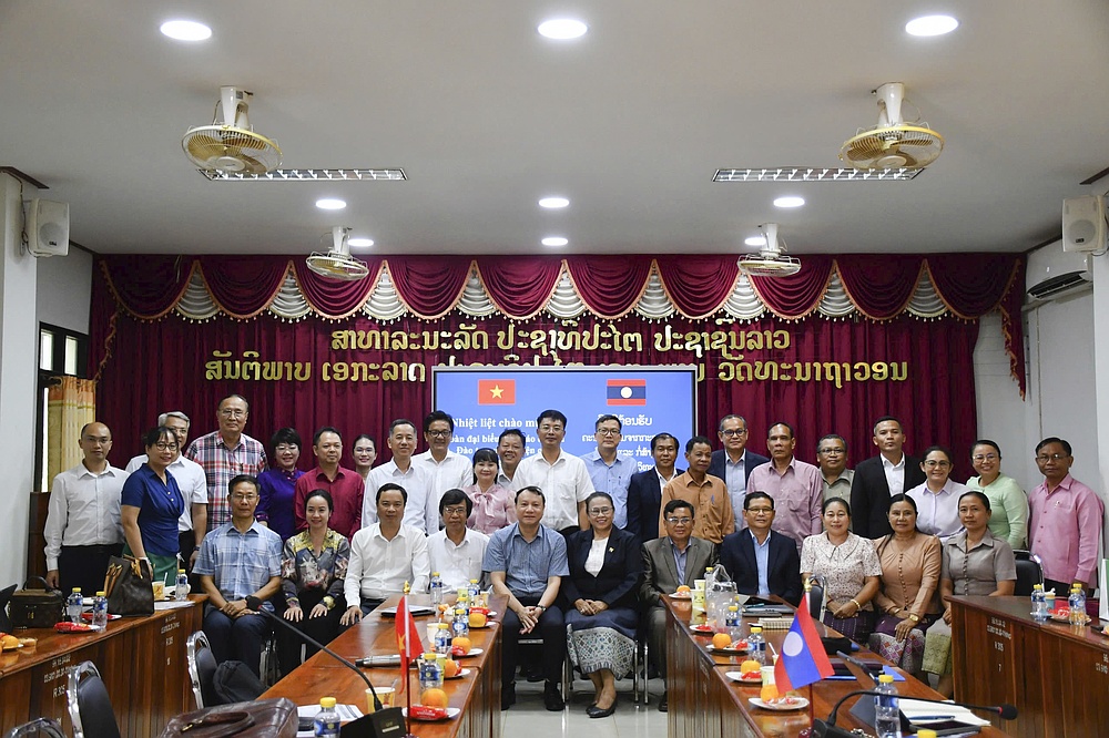 Trường Đại học Tây Bắc tham gia đoàn công tác của Bộ Giáo dục và Đào tạo tại nước CHDCND Lào