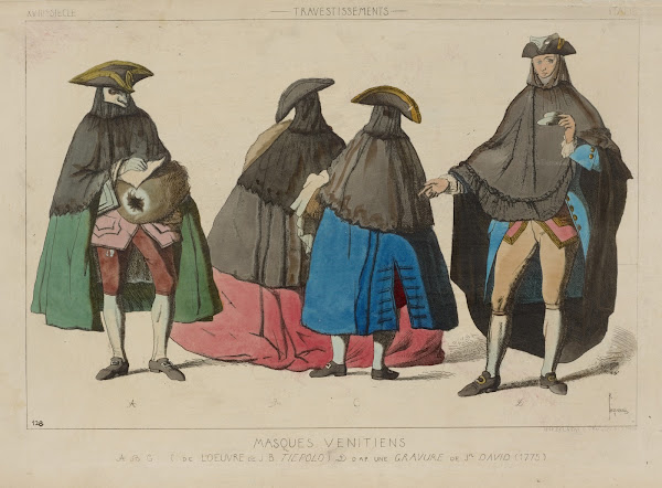 Masques Venitiens 1869