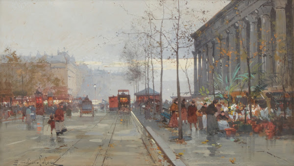 Le Marché aux fleurs de la Madeleine