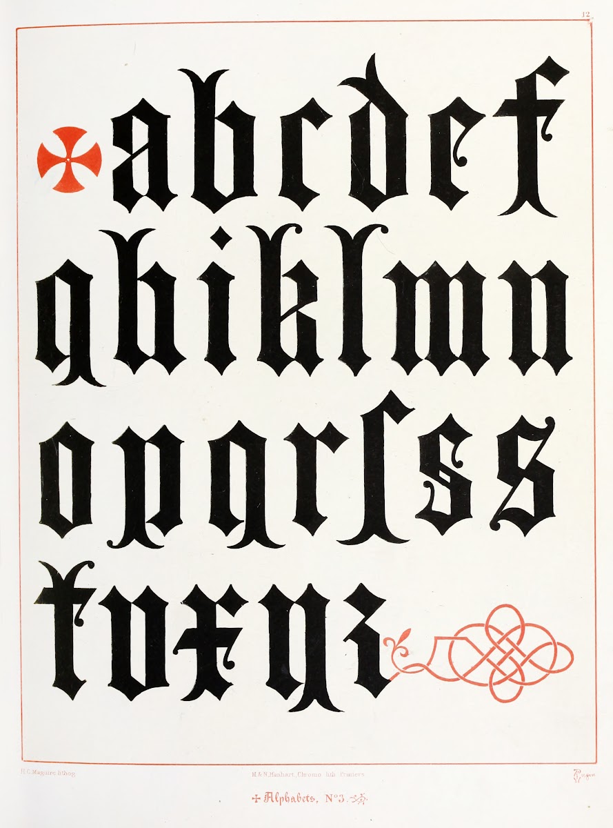Alphabets 3 1846