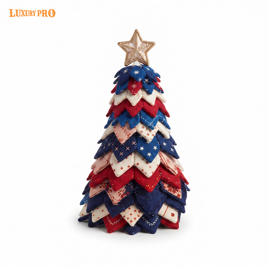 American‑style Christmas Tree Patchwork