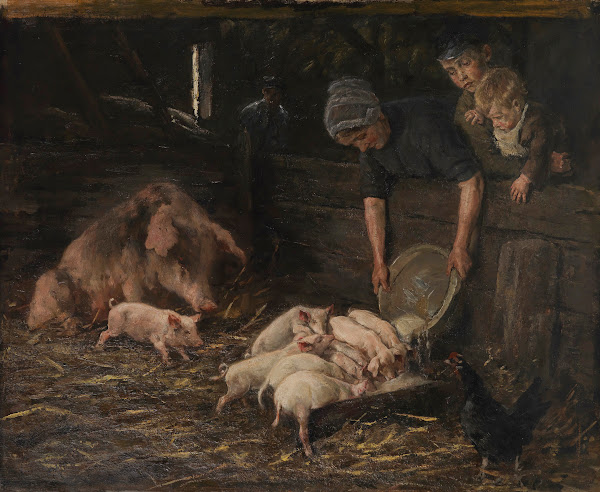 The nursery  pig pens 1888