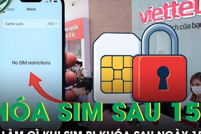 Để không mất số vĩnh viễn, cần làm gì khi SIM bị khóa sau ngày 15/4? - Báo Sức Khỏe &amp; Đời Sống